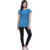 Majori Casual Short Sleeve Turquoise Women's Top
