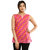 Majori Casual, Party Sleeveless Geometric Print Women's Top
