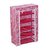 Portable 4 Tier Shoe Rack with Wardrobe Cover