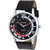 Oxcia Watch Round Dial Black Leather Strap Men Quartz Watch