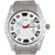 Oxcia Watch Round Dial Silver Metal Strap Men Quartz Watch