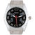 Oxcia Watch Round Dial Silver Metal Strap Men Quartz Watch