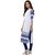 Janasya White Plain Crepe Stitched Kurti