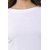 Janasya White Plain Crepe Stitched Kurti