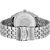Oxcia Watch Round Dial Silver Metal Strap Men Quartz Watch