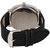 Oxcia Watch Round Dial Black Leather Strap Men Quartz Watch