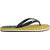 Fizik Men's Black & Beige Flip Flops