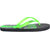 Fizik Men's Green & Black Flip Flops