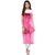 Janasya Women's Pink Casual Crepe Kurti JNE1361-PINK-KR-070