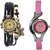 Vinatge-combo Analog Watch - For Girls, Women