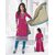 Shree Ganesh Women's Unstitched Cotton Dress Material Pink SG523