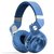 Bluedio T2 Plus Turbine Wireless Bluetooth Headphones with Mic/Micro SD Card Slot/FM Radio (Blue)