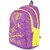 Lutyens Polyester Purple Yellow School Bags (17 Liters - Small Bag) (Lutyens_195)