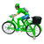 Street Bicycle Battery Operated Musical Cycle Toy For Kids