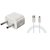 2A Wall Charger (Travelling Charger) White for HTC DESIRE 826 by Jiyanshi