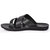 Action Shoes Flotter Men's Black Slippers
