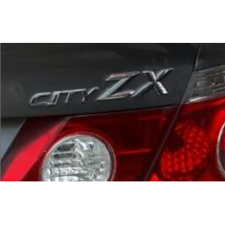 Buy HONDA CITY zx ZX CAR MONOGRAM /LOGO/EMBLEM chrome emblem