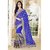 Sareeka Sarees White Georgette Embroidered Saree With Blouse