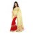 Sareeka Sarees Red Georgette Embroidered Saree With Blouse