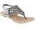 Aashka Women's Gray Slip on Flats