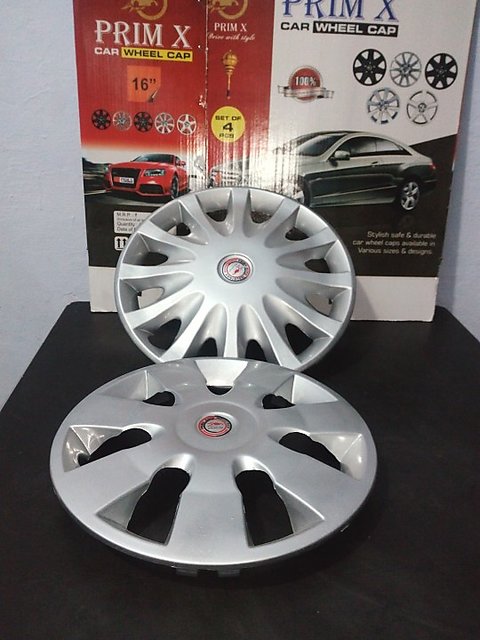 Buy PRIM X - CAR WHEEL COVER 13 DIA -HYUNDAI i10- SILVER Online @ ₹749 ...