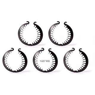 PuffCuff Micro Hair Clamp (Package of 5) - Not a banana clip