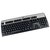 HP 435302-001 KB-0316 104 Key Black Silver PS2 Keyboard
