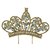 Cake Topper Sparkle Rhinestone Princess Cake Topper Crown Cake Topper Princess Party Baby Shower Cake Topper (4.0 inches