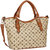Bagkok Beige Printed Casual Totes