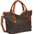 Bagkok Brown Printed Casual Totes