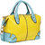 Bagkok Yellow Printed Casual Totes