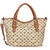 Bagkok Beige Printed Casual Totes