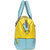 Bagkok Yellow Printed Casual Totes