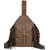 Bagkok Brown Back Padding Backpack
