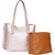 Bagkok Pink Printed Casual Totes