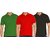 D&Y Combo Of Smart & Groovy 3 Polo T-Shirt