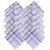 Striped Pattern Cotton Handkerchiefs (Pack of 12)