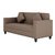 Jakarta 5 Seater (3+1+1) Sofa Set in Brown Upholstery with Cushions
