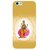 Fuson Designer Phone Back Case Cover Apple iPhone 6S ( Goddess Lakshmi On Red Lotus )