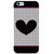 Fuson Designer Phone Back Case Cover Apple iPhone 6 Plus :: Apple iPhone 6+ ( My Checkered Black Heart )