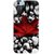 Fuson Designer Phone Back Case Cover Apple iPhone 6 Plus :: Apple iPhone 6+ ( Red Leaf On Pebbles )