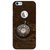 Fuson Designer Phone Back Case Cover Apple iPhone 6S (Logo View Window Case) ( A Silver Pocketwatch )