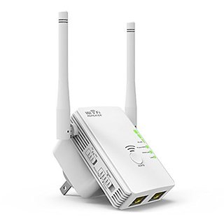 Wireless-N N300 Wi-Fi Range Extender, Wi-Fi Repeater, Full Coverage ...