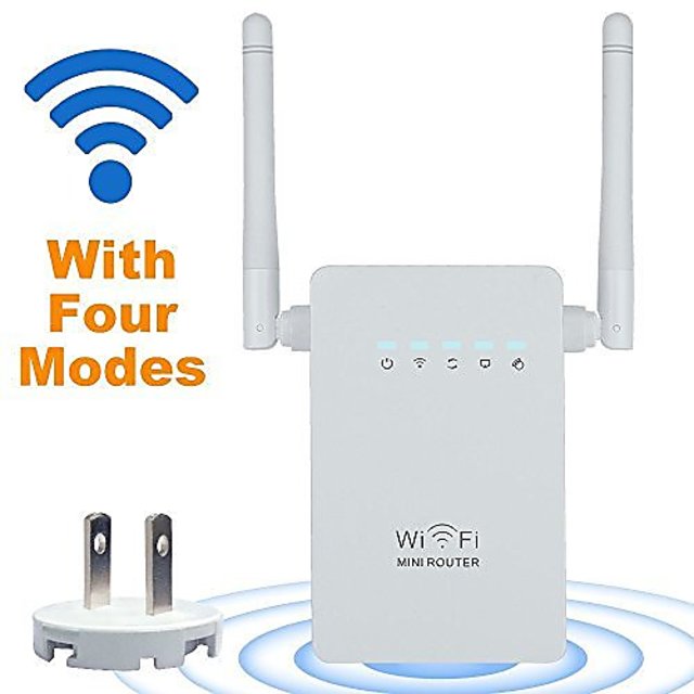 4-in-1 Wireless-N Mini AP/Repeater/Router/WISP,Speed up to 2.4Ghz ...