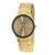 Iik Collection Golden Steel Analog Watch