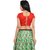 Triveni Beautiful Red Colored Art Silk Casual Wear Semistitched Blouse