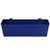 TrustBasket Set Of 2- Rectangular Railing Planter -Yellow and Blue (23 Inch)