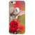 Fuson Designer Phone Back Case Cover Apple IPhone 6 (Logo View Window Case) ( A Bird On A Flower )