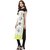Janasya White Printed Crepe Straight Kurti