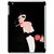 Fuson Designer Phone Back Case Cover Apple IPad Mini Wifi :: Apple IPad Mini Wifi + Cellular (7.9 Inches) ( Lady In The Black Suit )